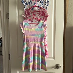 Girls Print Skater Dresses 3 Pack - The Children's Place